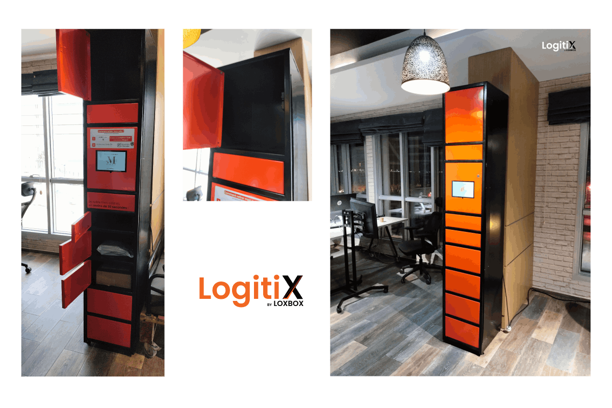 LogistiX Smart Locker - LogistiX Consigne Pickup